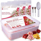 CHANGTIKEJI Silica Gel Flower Drying Crystals, 8LBS Reusable Color Indicating by CHANGTIKEJIWelcomeYouOrder