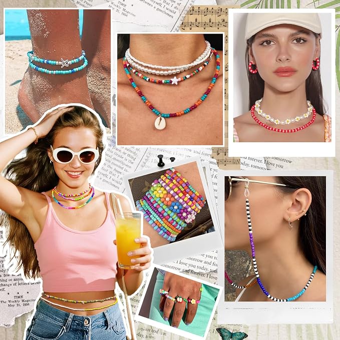 4mm Glass Seed Beads Waist Beads - Image 2