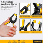 EQUIPTZ Spring Clamps 4 inch - Image 2