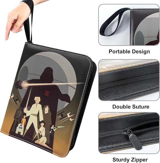 Card Binder for Trading Cards, 4 Pocket - Image 4