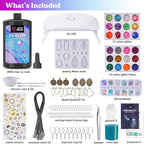 LET'S RESIN UV Resin Jewelry Making Kit - Image 2