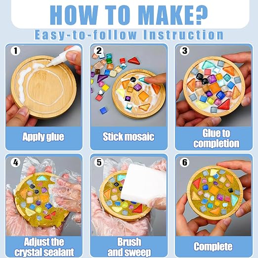Mosaic Crystal Grout, Mosaics Tile Tools, Mosaic Tile Accessories – Essential - Image 4