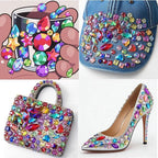1400 PCS AB Colorful Gems Rhinestones Jewels - Image 3