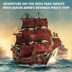 CubicFun 3D Puzzles for Adults Kids, Home Decor Cool Pirate Ship Arts & Crafts - Image 2