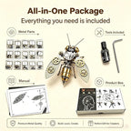 Mechanical Metal 3D Bumblebee Model Kits Puzzle - Image 8