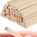 40PCS Square Basswood Dowel Rods 12 Inch – Unfinished Wood Dowels 3/8 Inch x 12 by YARRDLLC