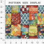 100% Cotton Fabric by the Yard – Turkish Quality Quilting & Sewing Fabric - Image 3