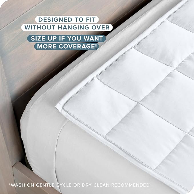 Bare Home Weighted Blanket Full or Queen Size 15lb - Image 3