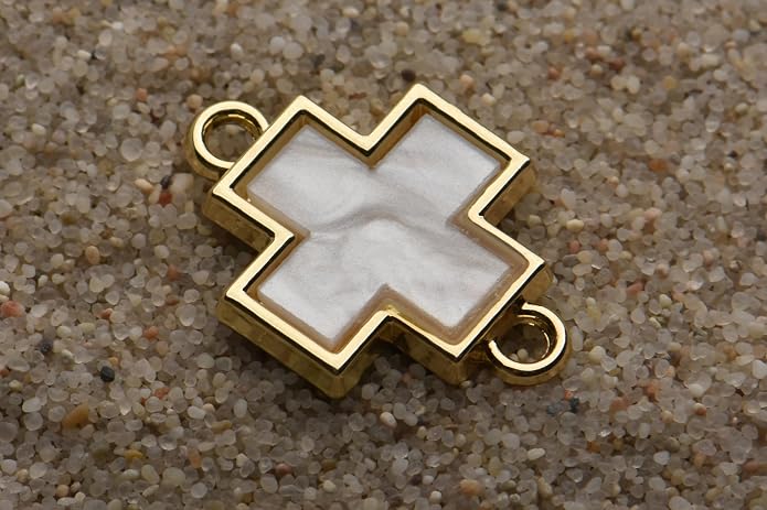 Pack of 20 Shell Charms Gold Plated Pendants Color Retention Pendants - Image 4