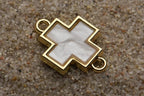 Pack of 20 Shell Charms Gold Plated Pendants Color Retention Pendants - Image 4