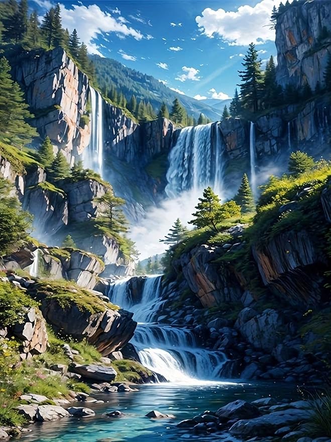Beautiful Landscape Diamond Art Kits by Dugsmgd
