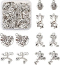 Craftdady Tibetan Style Antique Silver Alloy Pendants Cute Metal Dangle Charms by Craftdady