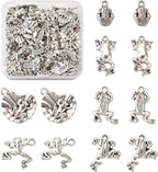 Craftdady Tibetan Style Antique Silver Alloy Pendants Cute Metal Dangle Charms by Craftdady