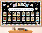 Photo Display Bulletin Board Kit Welcome Back to School Search Pastel Rainbow by Afniimyapt
