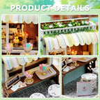 Flever Dollhouse Miniature DIY House Kit Creative Room - Image 2