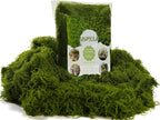 USMOLA Fake Moss for Potted Plants Indoor, 7OZ Green Moss for Crafts - Image 3