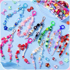 TOHONGADON 1501 Pcs DIY Bag Charm Kit, Colorful Keychain Making Kit, - Image 4