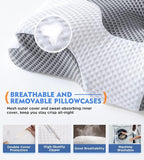 Osteo Cervical Pillow for Neck Pain Relief, Hollow Design Odorless Memory Foam - Image 6