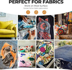 Nicpro 12 Colors Fabric Paint, Fabric Paint - Image 7