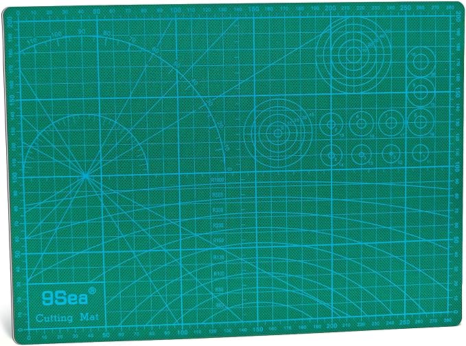 Self Healing Cutting Mat A2, 24 x 18 inch Green, Craft Cutting Board - Image 7