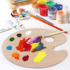 Tamaki Wooden Paint Palette Paint Tray Palettes - Image 5