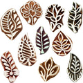 Royal Kraft Assorted Wooden Printing Stamps by RoyalKraft