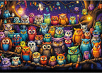Owl Family Puzzles for Adults 1000 Pieces, Puzzles by TangComplete