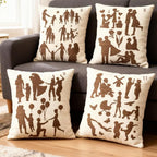 TIAMECH 4 Pcs A4 Reusable Family Stencils - Image 8