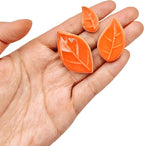 500g/1.1lb Leaf-Shaped Ceramic Mosaic Tiles, Ceramic Mosaic Pieces - Image 4