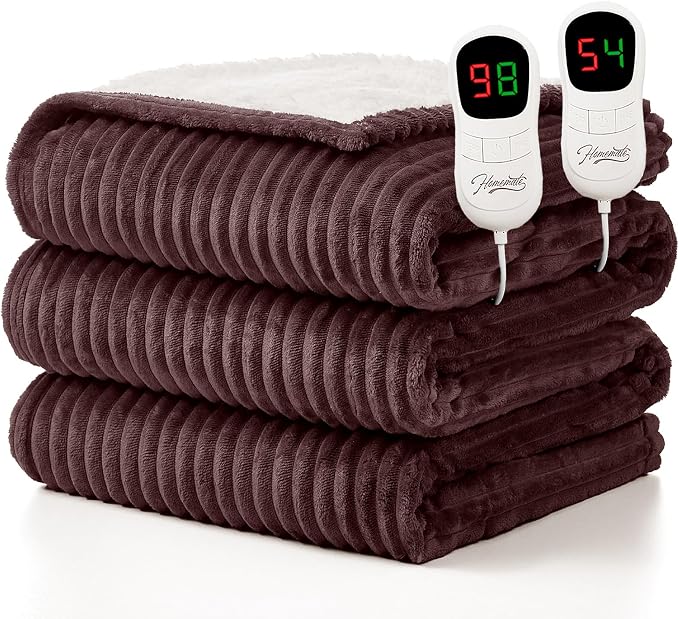 Homemate Electric Heated Blanket Queen Size by Homemate