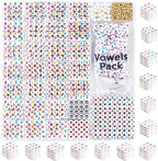 DoDoBeads 1650 Pcs Letter Beads Kit, Numbers & Spacers by DoDoBeads