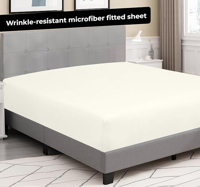 Royale Linens Fitted Sheet Full - Image 8