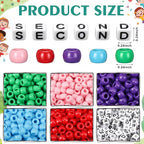 Tondiamo 24 Sets 2nd Grade Back to School Gifts Friendship Bracelet Making Kit - Image 3