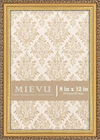 8×12 Picture Frame Gold by MIEVU