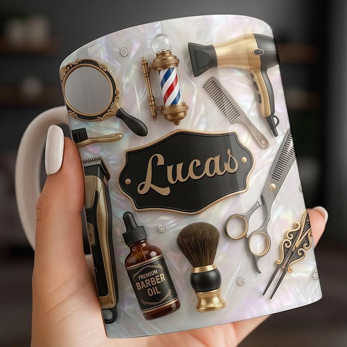 Personalized Hairstylist Mug, Unique Hairdresser Gifts - Image 5