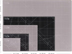Elan Cutting Mat A4 Black & Taupe, Self Healing Cutting Mat 9x12 Inch, 5-Ply - Image 5