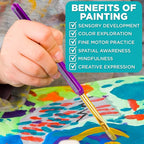 Horizon Group USA Paint Brushes -35 All Purpose Paint Brushes Value Pack – - Image 6