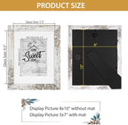 Califortree Rustic White 8x10 Picture Frame - Image 5
