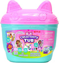 Tara Toys Gabby's Dollhouse 5-in-1 Creativity Tub Multi-Activity Art Kit by TaraToys