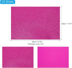 PATIKIL 20 Sheets 2mm Glitter Foam Sheet - Image 2