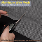 Sculpting Wire Mesh Roll 15.7 X 196.8 Inch, Aluminum Wire Mesh - Image 3