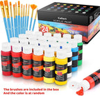 Caliart 24 Colors Acrylic Paint Set - Image 2