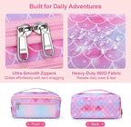 Pencil Case for Girls, Durable Kids Pencil Pouch for School, Wide Opening Soft - Image 6