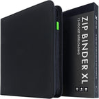 Vault X 12 XL Pocket Zip Binder, 624 Cards, Exo-Tec Material, 26 Side-Loading by VaultX