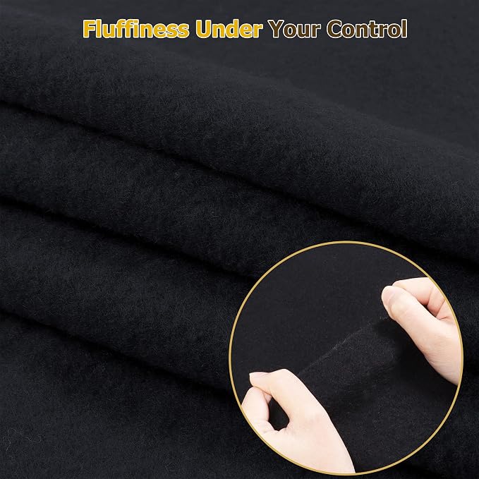 45" x 39" Wool Felt Fabric, Pure Merino Felt Fabric - Image 4