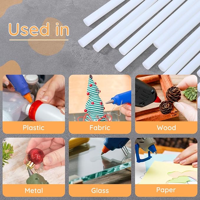 36 Pack Glow in the Dark Glue Sticks, School Gluing Project, Sealing Wax - Image 5