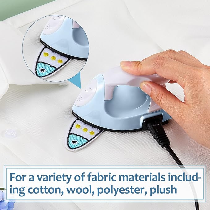 Honoson Mini Craft Iron Mini Heat Press Small Iron 3.93 x 2.36 x 2.76 in - Image 7