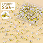 TINKRSTUFF 200 pcs 8mm Spacer Beads - Image 2
