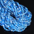 2mm 180pcs Blue Crystal Tiny Gemstone Beads by SongXi