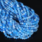 2mm 180pcs Blue Crystal Tiny Gemstone Beads by SongXi